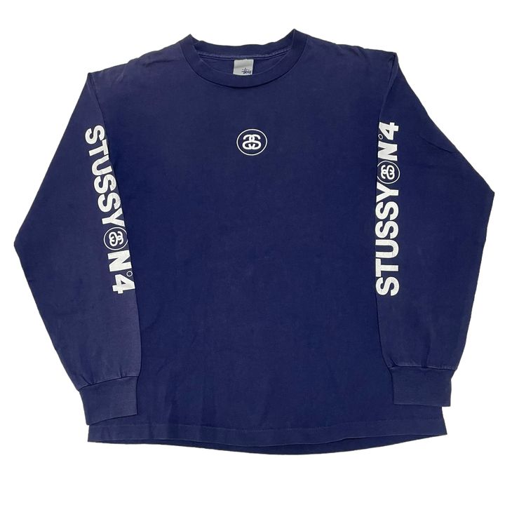 00's STUSSY Long Sleeve Tee Made in USA