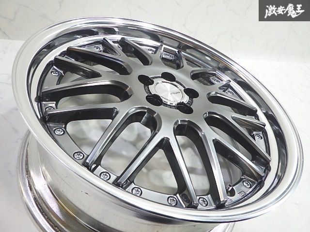WORK LANVEC LM1 19インチ PCD100 5穴 ☆補修・交換用☆ ○WORK ワーク LANVEC ランベック LM1-SR 19