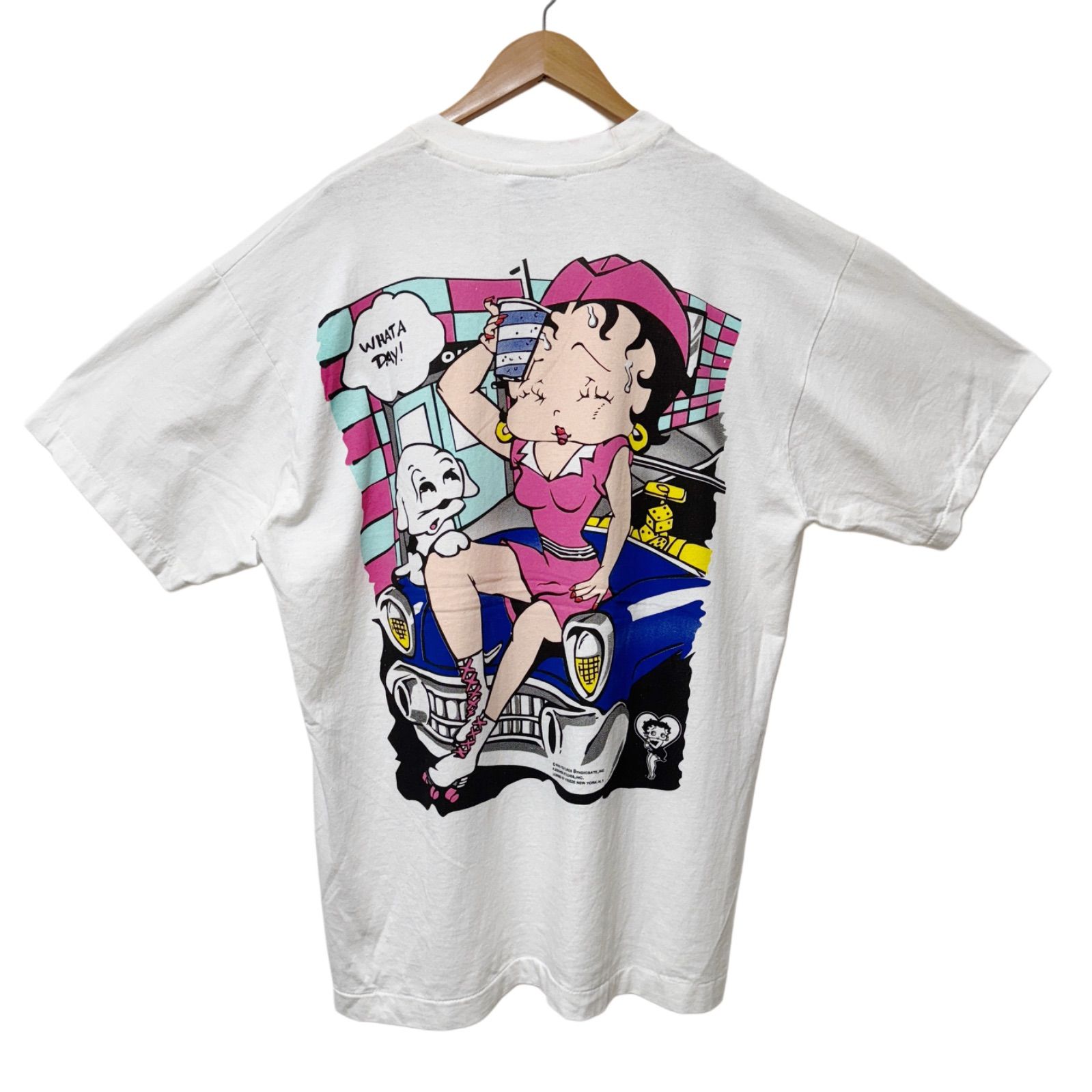 ベティちゃん Tシャツ XLサイズ ホワイト ベティブープ 両面