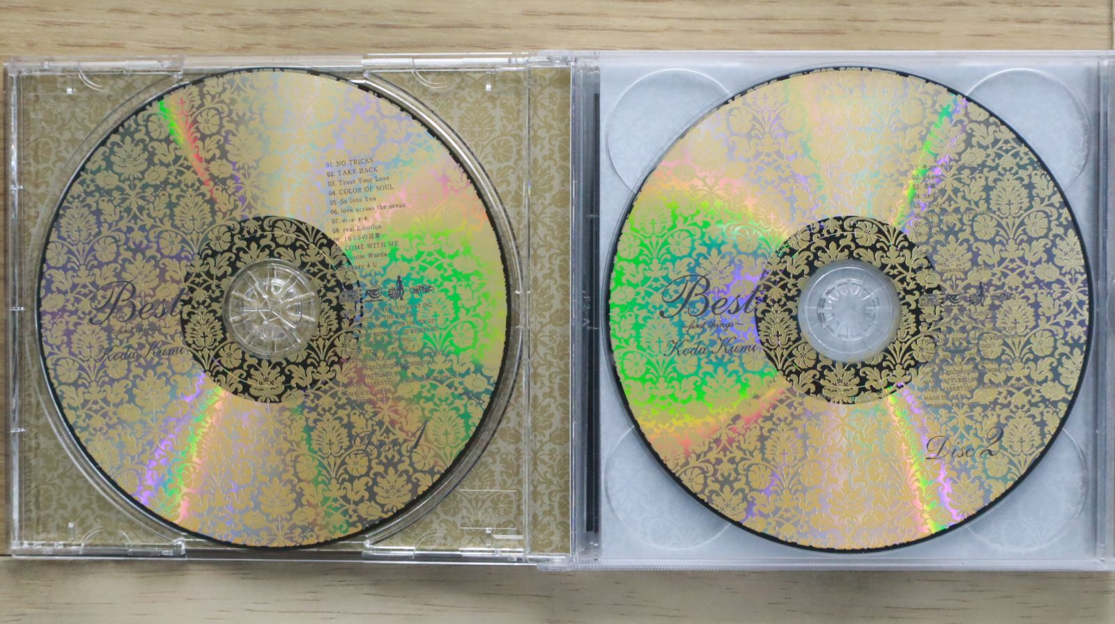 国内盤CD☆倖田來未/Kumi Koda□ BEST ~first things~ (2CD)(DVD