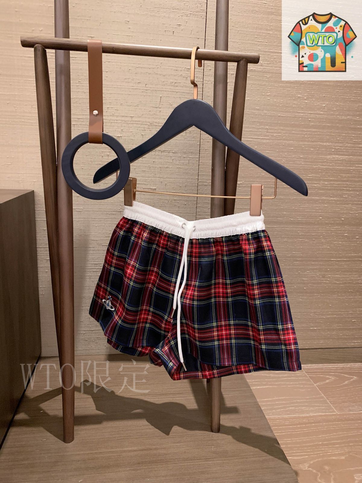 Vivienne Westwood ツイード フリンジ ショートパンツ 2 赤 Vivienne Westwood ツイード フリンジ ショートパンツ 2 赤