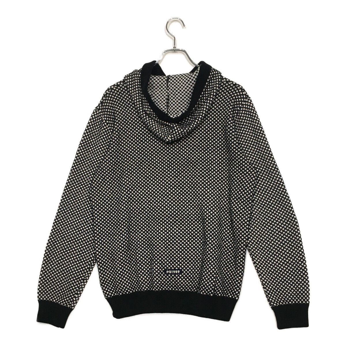 メンズ パーリーゲイツ PEARLY GATES ニット 6 LL 紺 長袖 パーカー 総柄