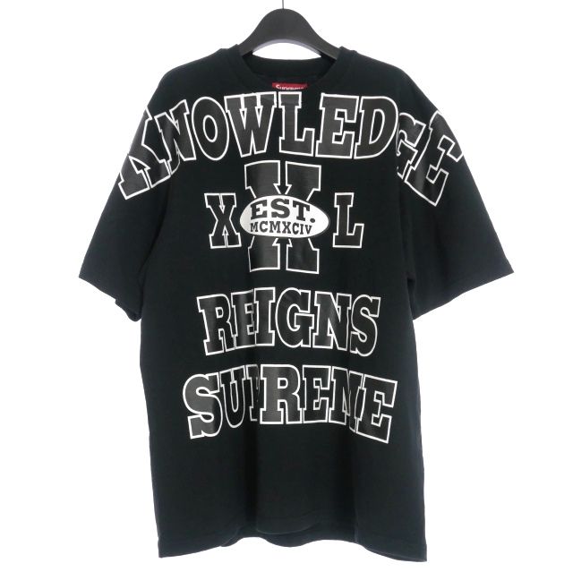 シュプリーム SUPREME 24SS Overprint Knowledge S/S Tシャツ ...