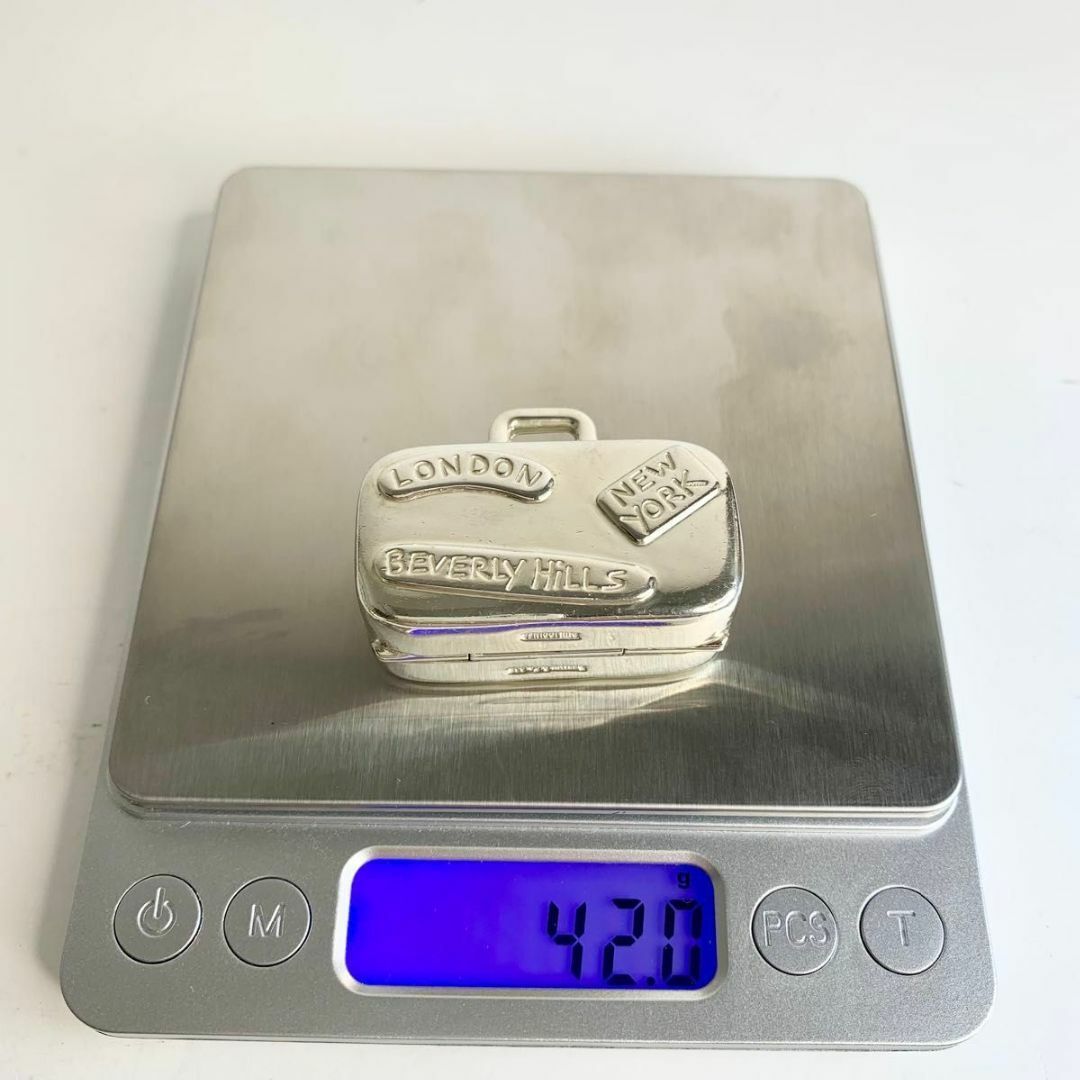 ティファニー 希少 トランク スーツケース バッグ ピルケース km3e