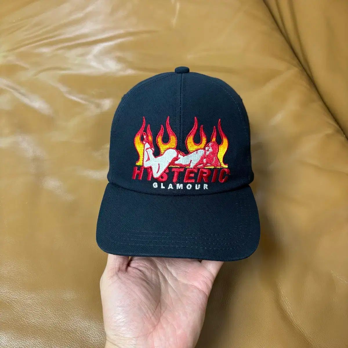Hysteric Glamour HYSTERIC GLAMOUR ヒステリックグラマー 火災 ガール 6 パネル ボールキャップ 帽子