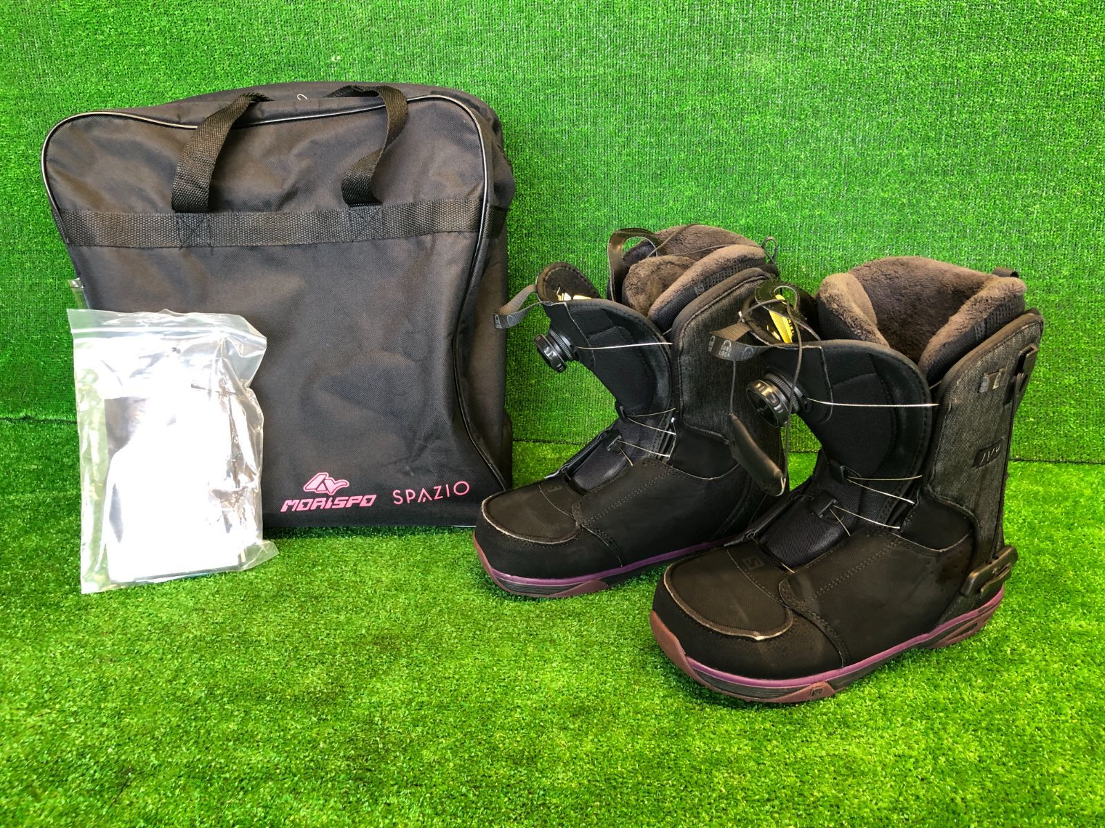 スノーボードセット VOLKL flavor 147cm ELANスノボ STR8TJCHT 25㎝ 靴