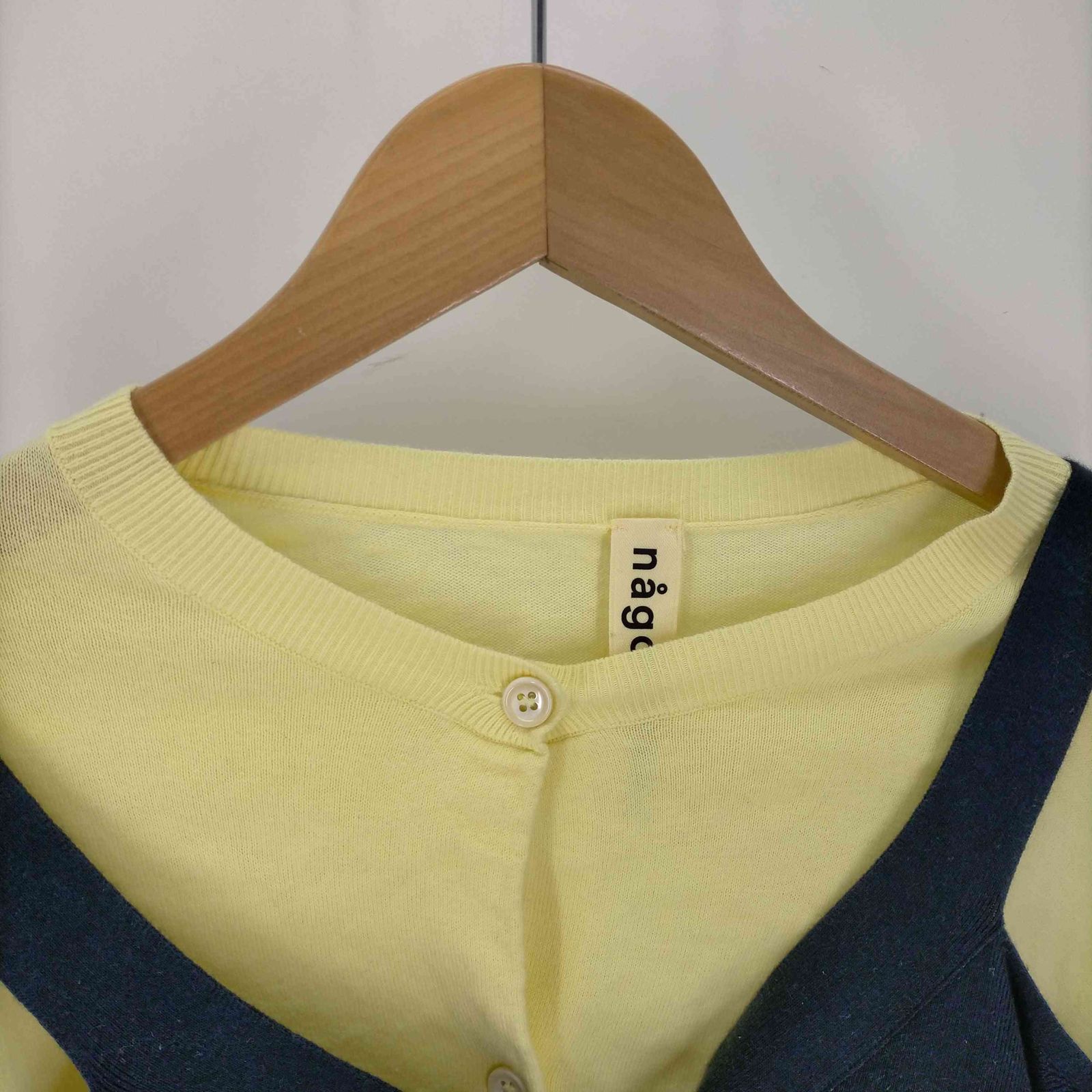 ナゴンスタンス nagonstans Soft Cotton レイヤードカーディガン