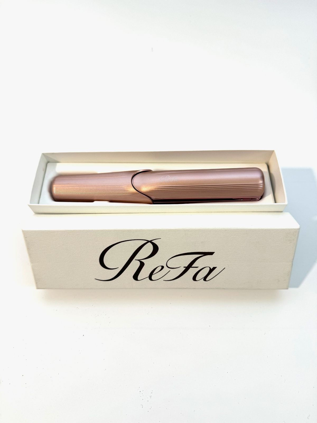 リファ ビューテック フィンガーアイロン ピンク Refa RE-AI05A MTG Pink