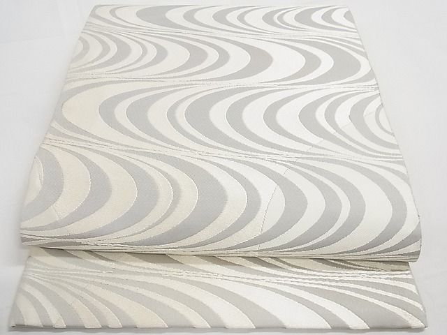 平和屋本店□最高級 人間国宝 北村武資 煌彩錦 六通柄袋帯 流水文 正絹  