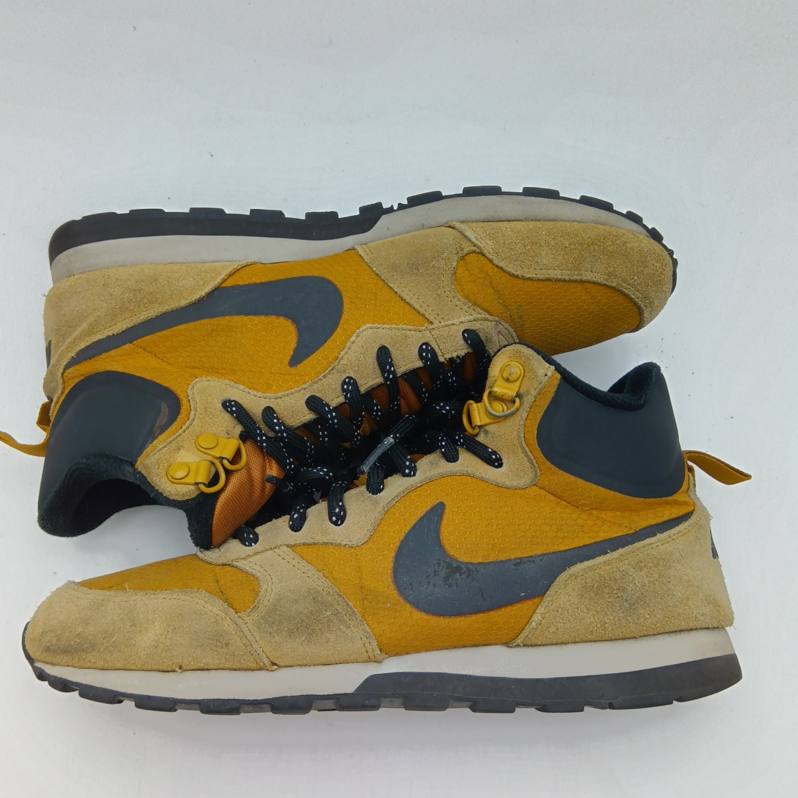 NIKE ナイキ MD Runner 2 Mid スニーカー メンズ 25.5cm 黄土色