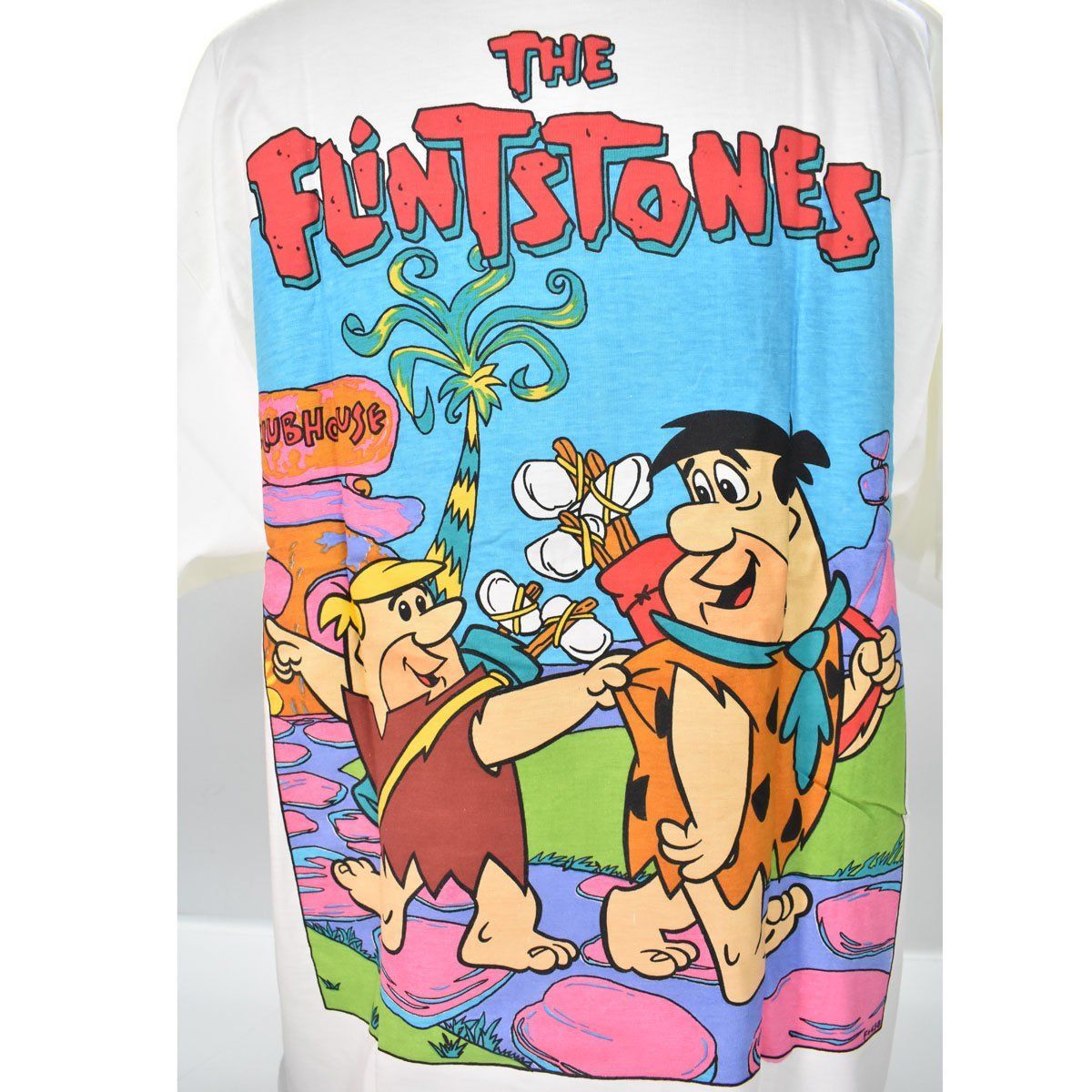 未使用 XOX THE FLINTSTONES 半袖 Tシャツ Lサイズ / 原始家族