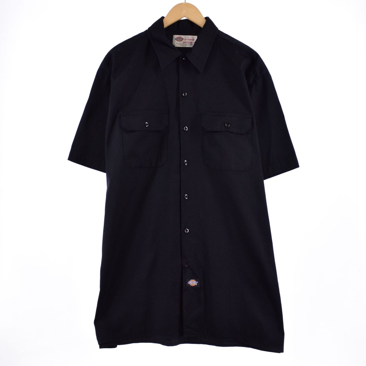 古着 ディッキーズ Dickies 半袖 ワークシャツ メンズXL/eaa332518