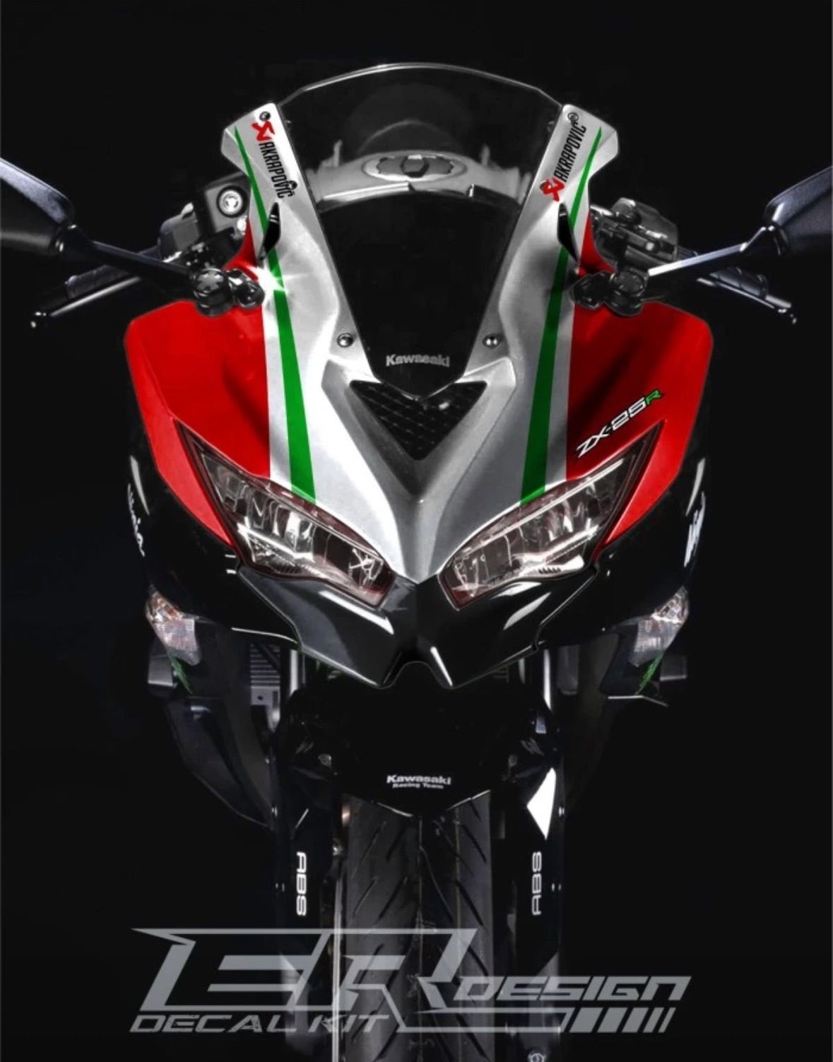ZX25R/ZX25RR/ZX4R カスタムデカールキット 受注製造 - メルカリ