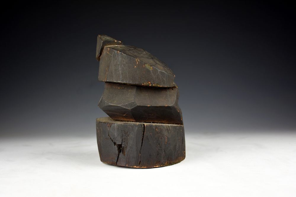 蔵A2407a】古民藝 笹野一刀彫 大黒様 江戸時代 山形米沢地方 笹野