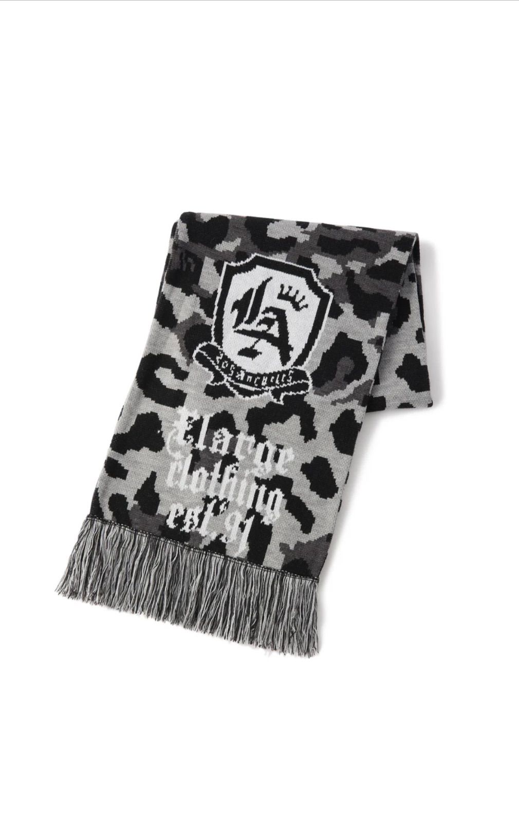 XLARGE JACQUARD LOGO SCARF GREY  ¥8800 ＋ 送料¥550