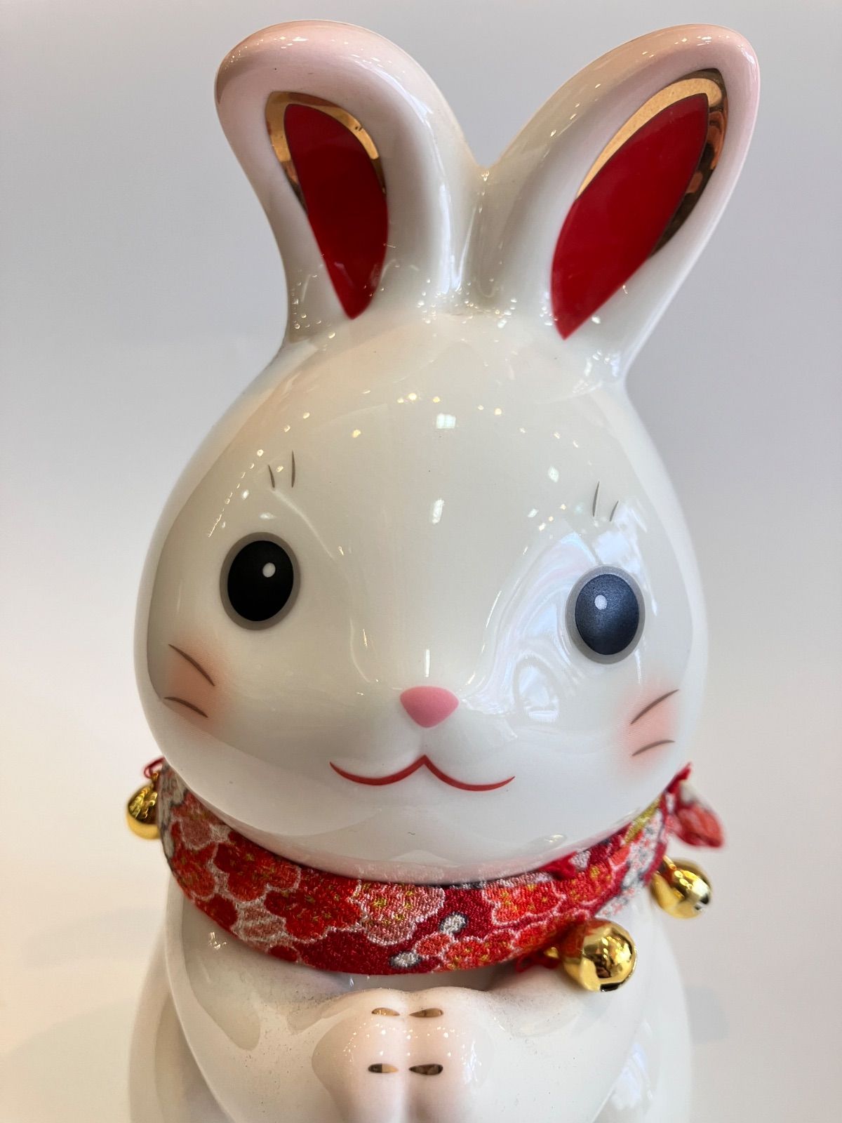 益子焼　うさぎ　陶器　置物 益子焼 よしざわ窯 壁掛け ウサギ | Gallery URAKU