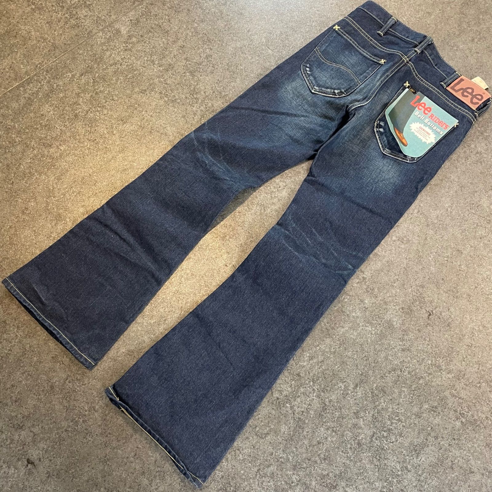 Made in Japan Lee American Riders Bell Bottoms Denim Jeans Bootcut W30 新品未使用  日本製 リー アメリカンライダース ベルボトム デニムパンツ ブーツカット タグ付き LM5202 - メルカリ