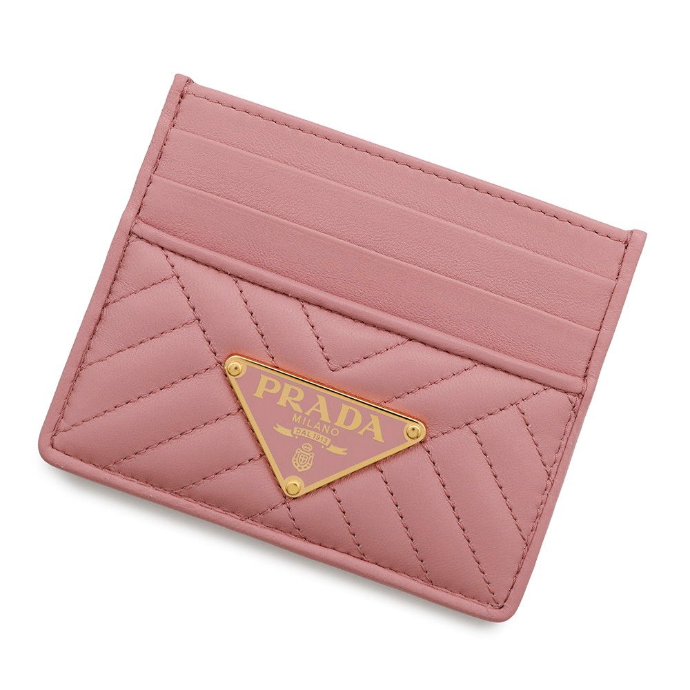 ★PRADA★三角ロゴ カード入れ 楽天市場】PRADA プラダ フラップ付きカードケース三角ロゴ