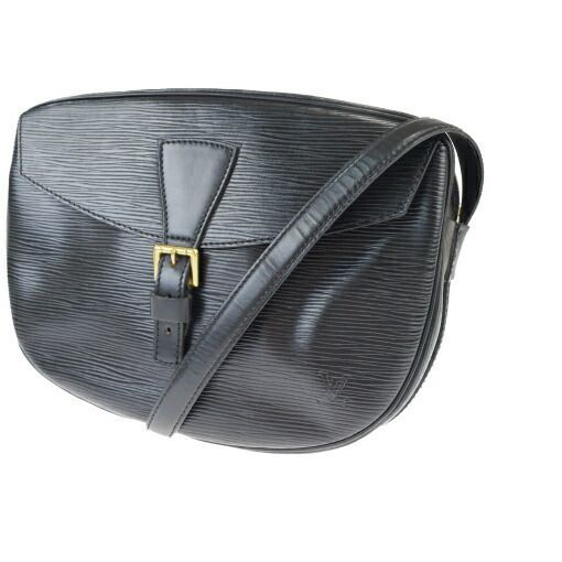 【中古】 ルイ・ヴィトン(Louis Vuitton) エピ ジュヌフィーユ M52152 ショルダーバッグ ノワール 39GA651