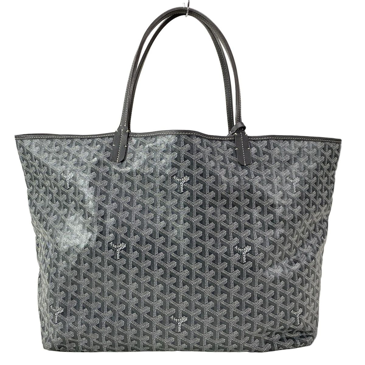 ゴヤール レザー レディース トートバッグ グレイ GOYARD(ゴヤール) トートバッグ サンルイGM グレー レザー
