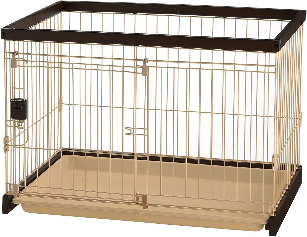 リッチェル ペット用 木製お掃除簡単サークル 90-60 87×61×60cm