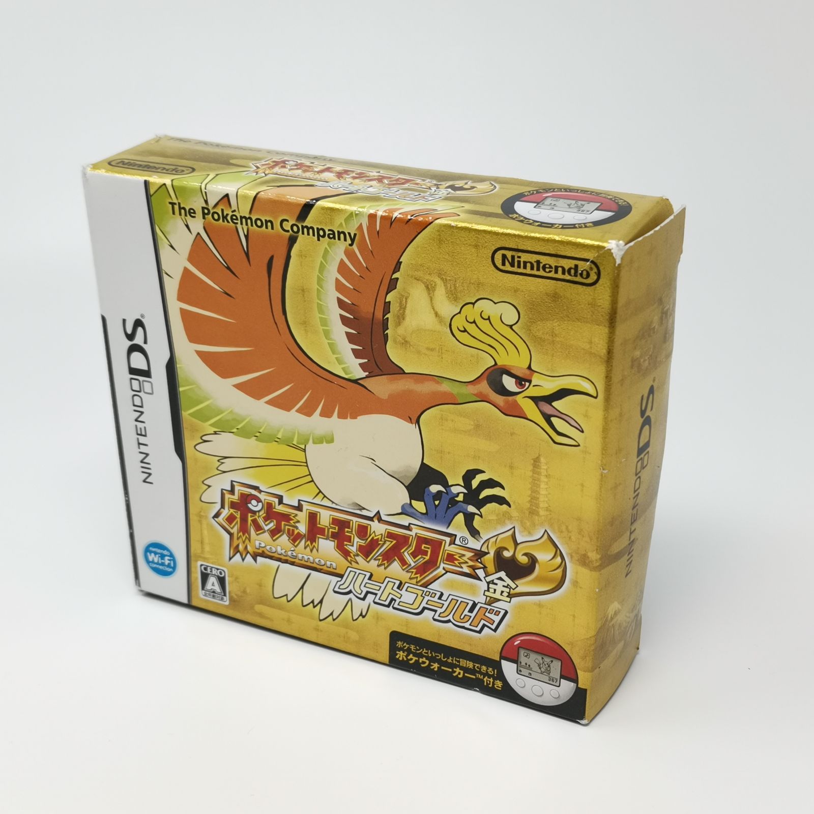 Nintendo ポケットモンスター 金 ハートゴールド ポケウォーカーあり ソフトのみ動作 済み ゲームソフト ニンテンドー 管理番号KKVKO608