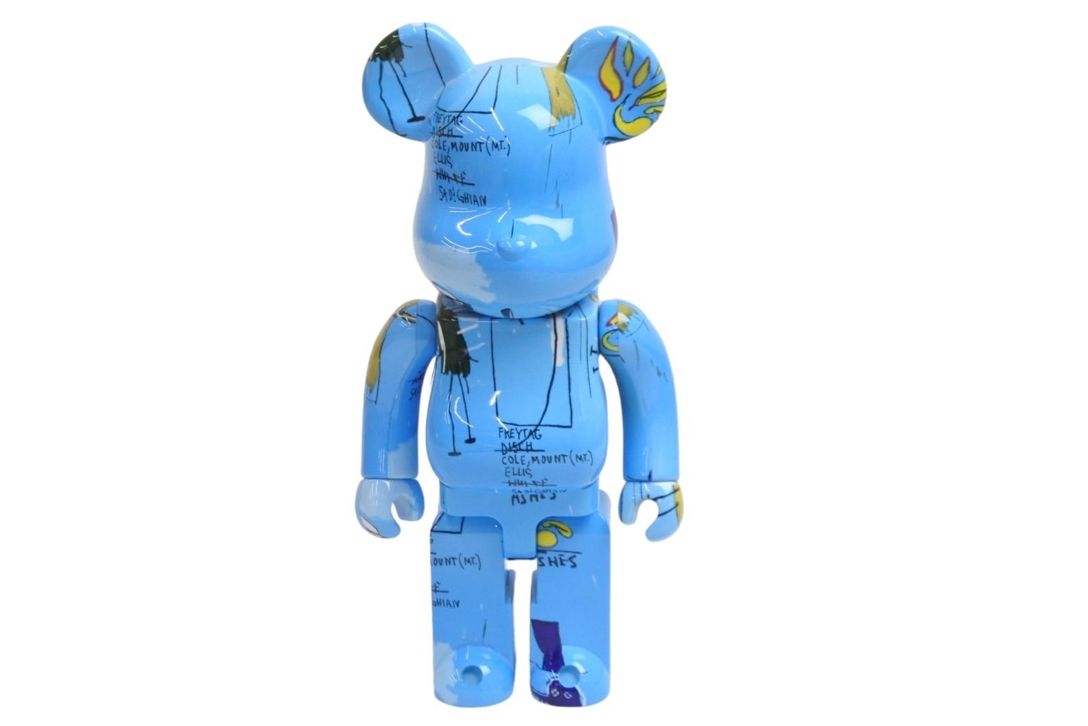 バスキア　フィギュア BE@RBRICK ベアブリック バスキア JEAN-MICHEL BASQUIAT