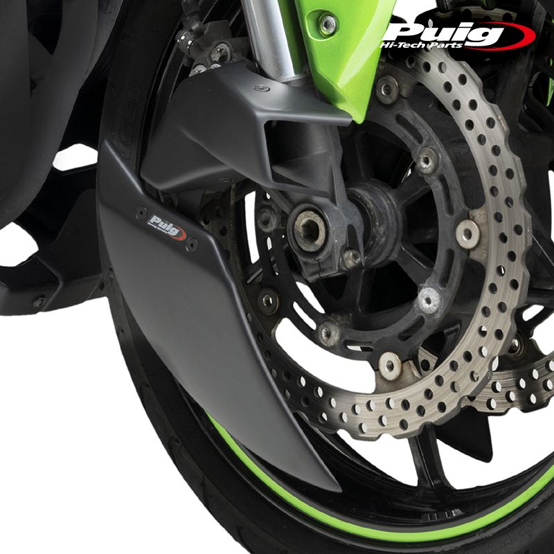 Puig 22293J BRAKE COOLER MATT BLACK KAWASAKI Z900 20-24 プーチ ブレーキクーラー