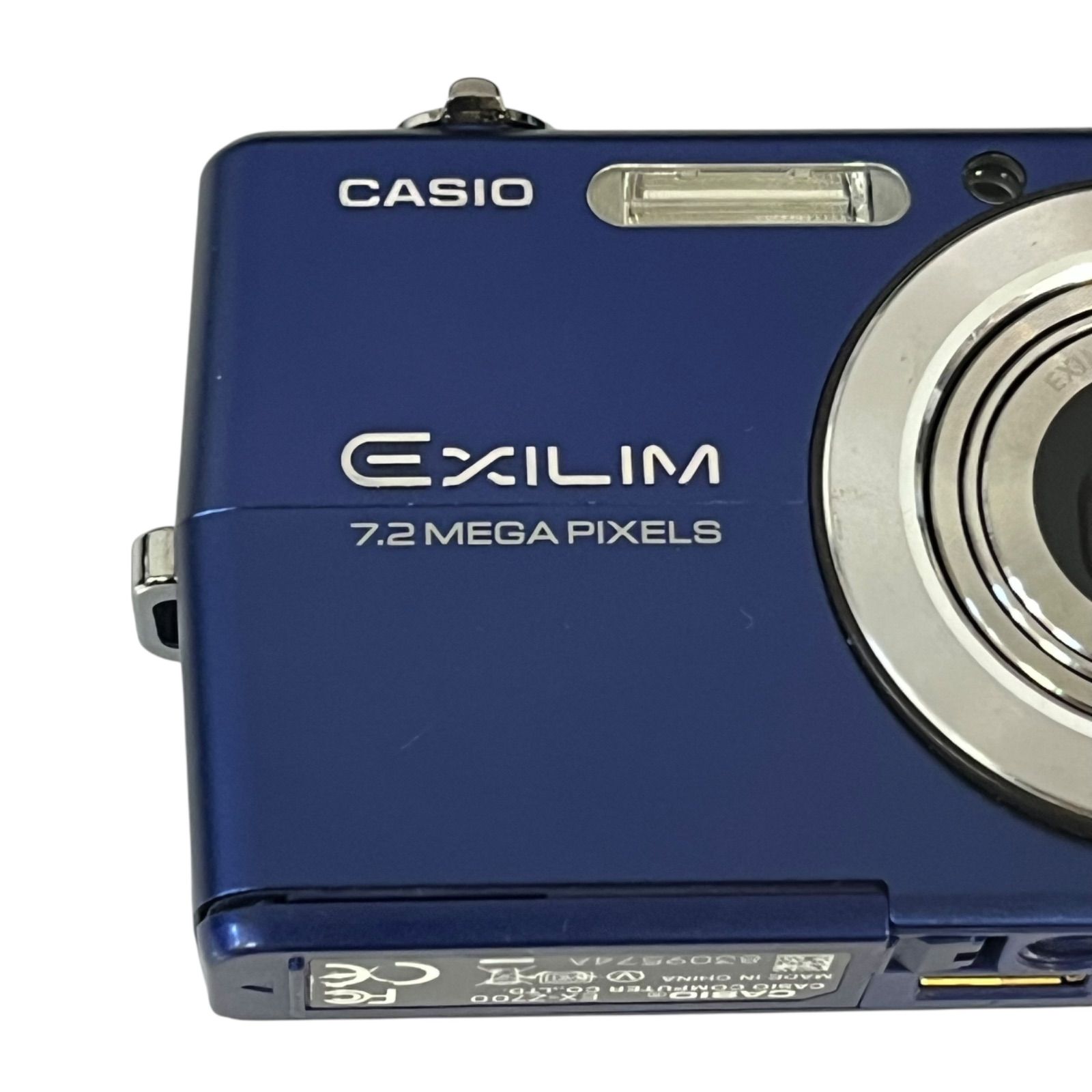 管32890】動作未確認☆CASIO カシオ exilim ZOOM EX-Z700 ブルー