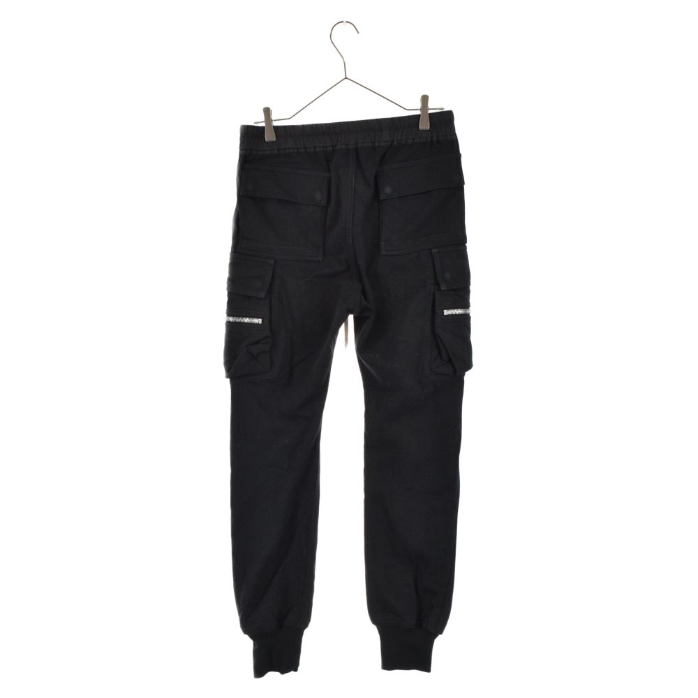 Rick Owens (リックオウエンス) 18SS CARGO JOG PANTS カーゴジョグパンツ スウェットパンツ ブラック RU18S5390 -BA - メルカリ