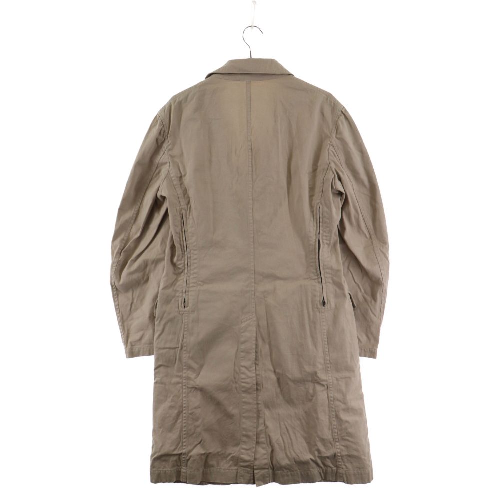 ヨウジヤマモト　DYEING COTTON TWILL LONG JACKET ヨウジヤマモト DYEING COTTON TWILL LONG JACKET