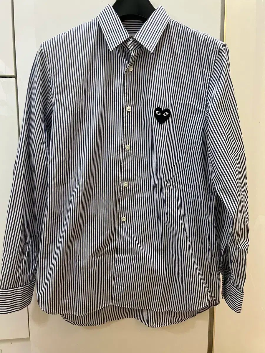 23fw COMME des GARCONS コム デ ギャルソン ストライプシャツ S グレード