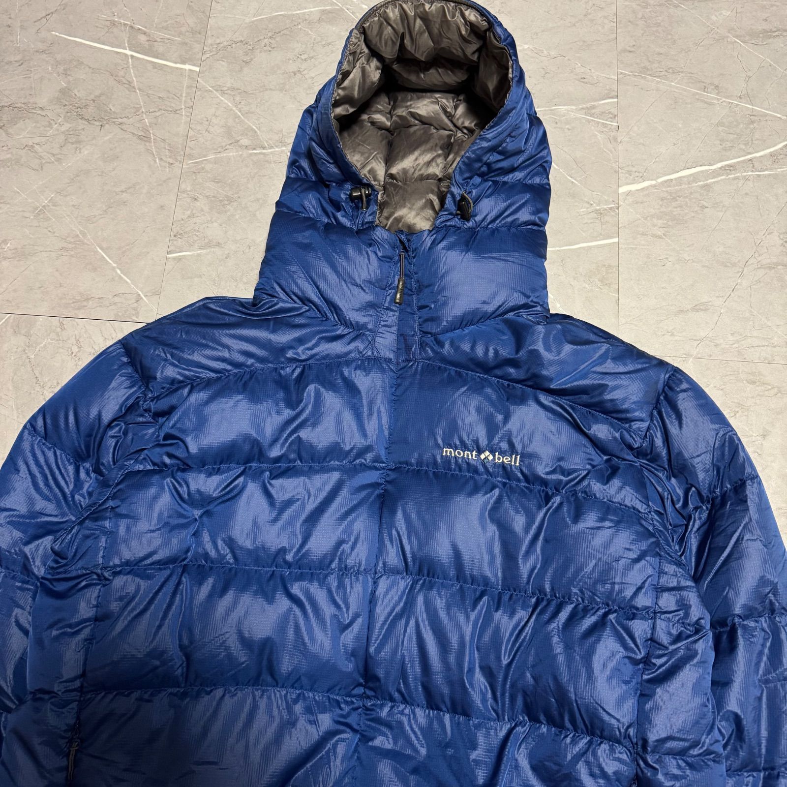 mont-bell モンベル ライトアルパインダウンパーカ M ブルー 美品 mont-bell Light Alpine Down Parka Down Jacket モンベル ライト