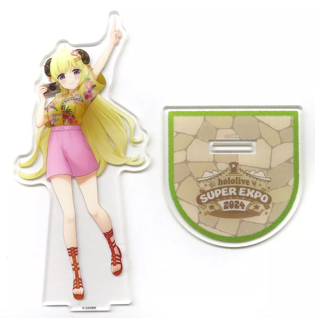 中古】アクリルスタンド・アクリルパネル 角巻わため アクリルスタンド ホロライブ角巻わためアクリルパネルアクリルスタンド