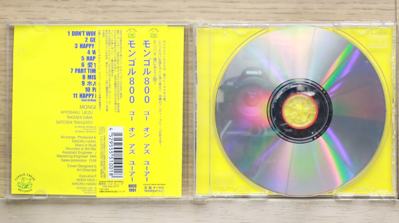 国内盤CD☆モンゴル800/MONGOL800□ GO ON AS YOU ARE