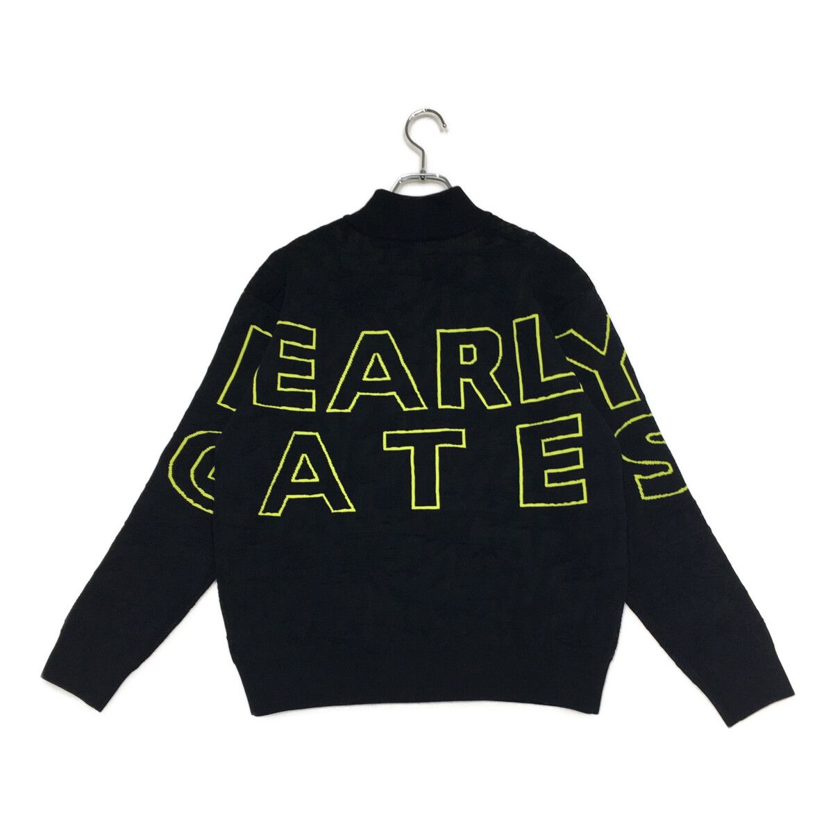 レディース パーリーゲイツ PEARLY GATES セーター 1 M 紺 ネイビー ハイネック 総柄