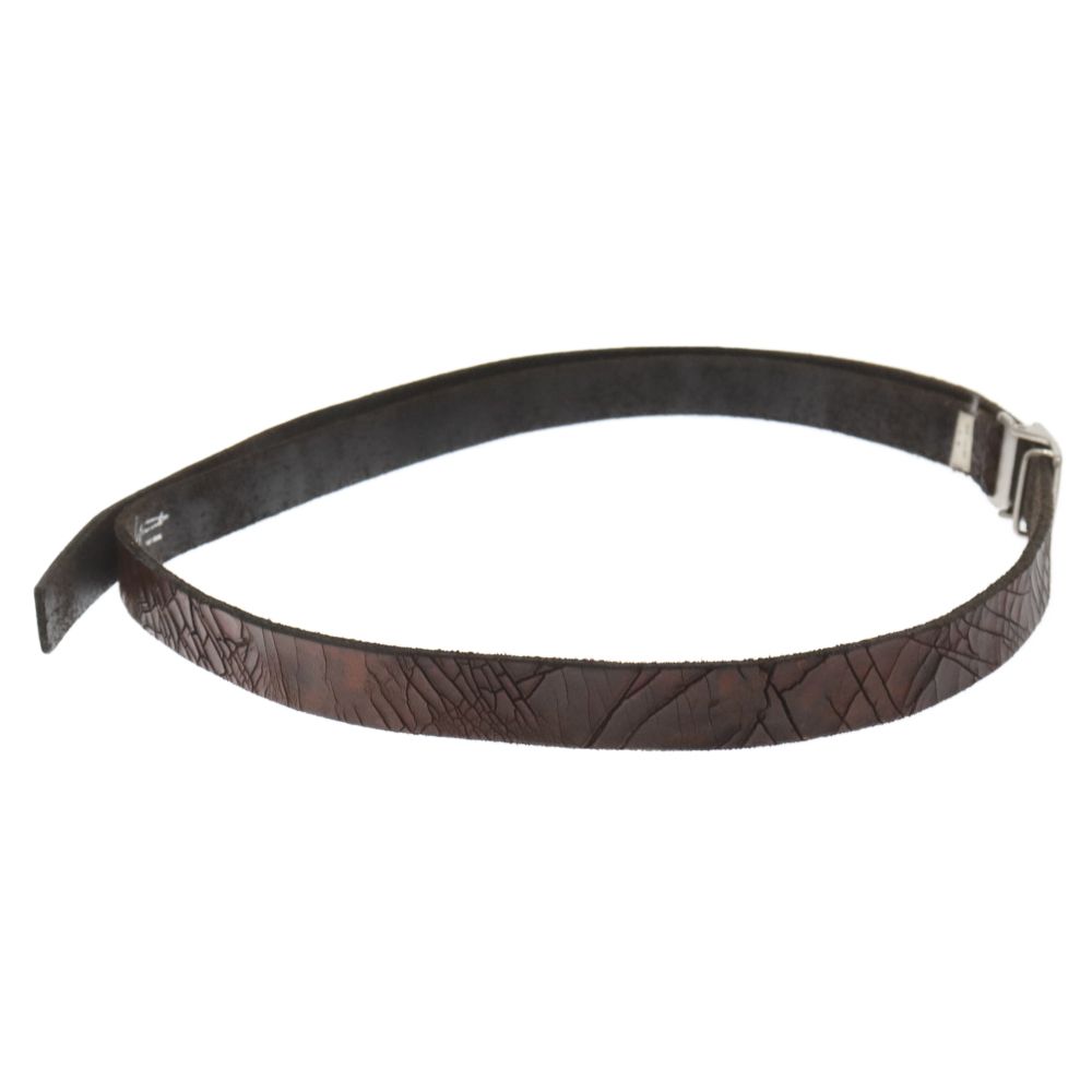 yohji yamamoto pour homme 牛革ロングベルト COW LEATHER25MM LONG RING BELT – THE SHOP YOHJI YAMAMOTO