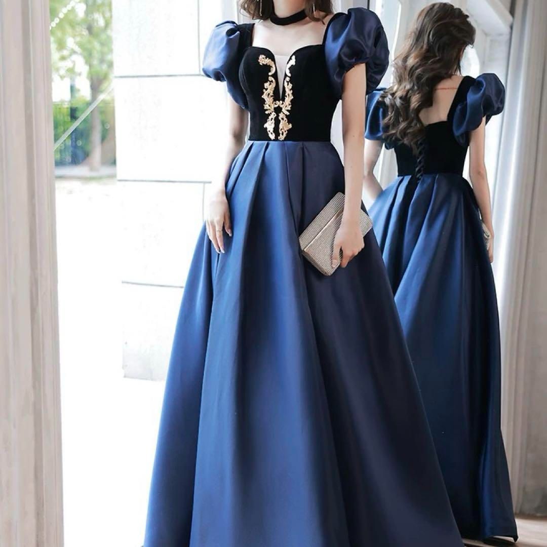 レディースファッション お袖は取り外し な2wayのオシャレなイブニングドレス