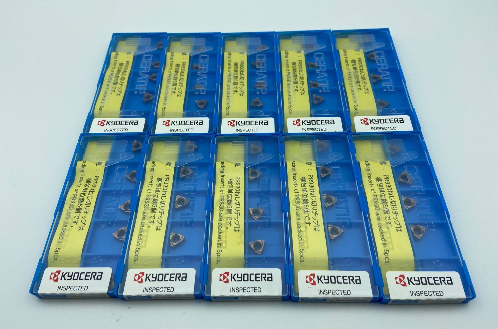 京セラKYOCERA ネジ切り用チップ11IL150ISO PR930 10箱セット 1箱5個入り