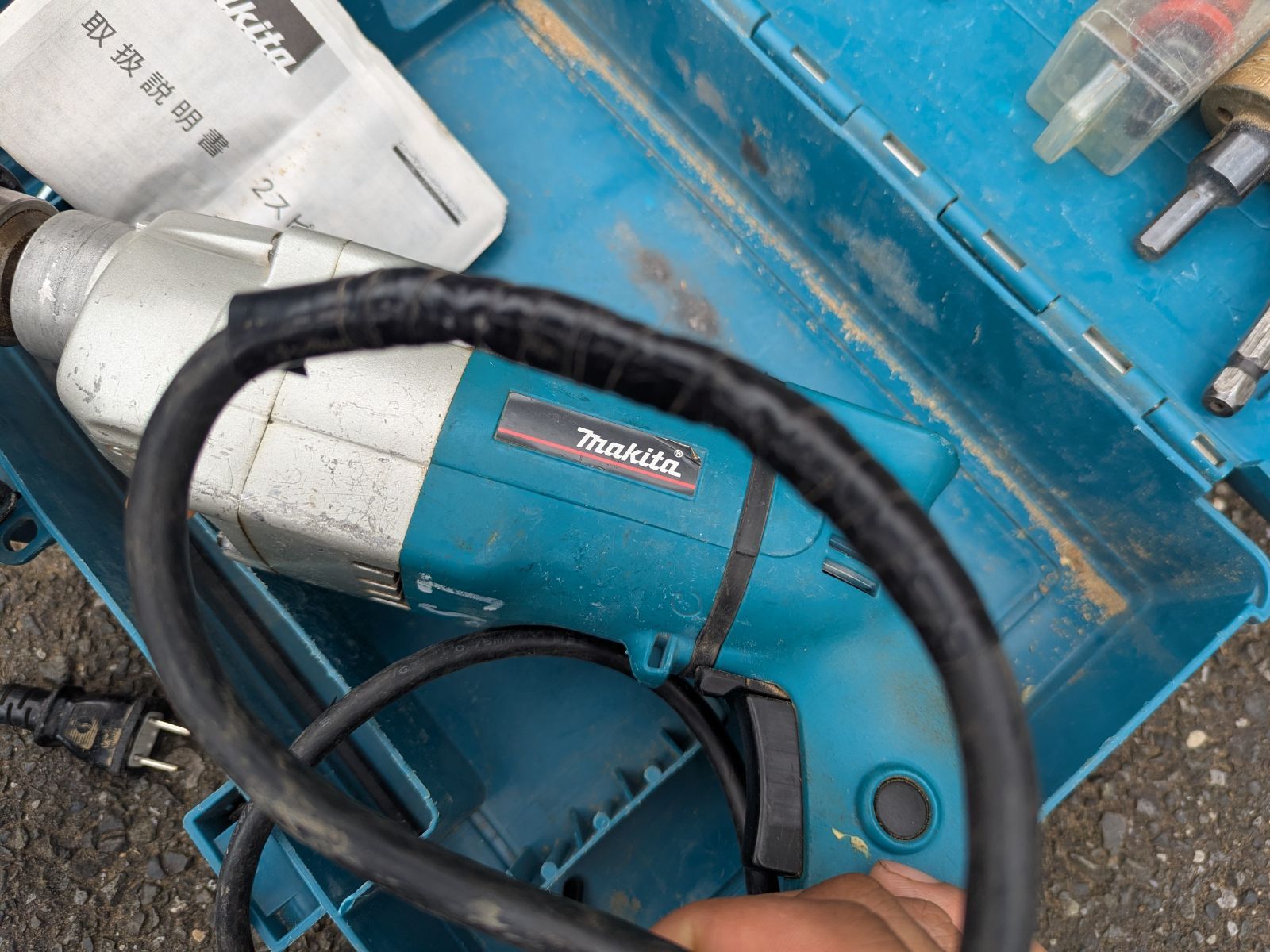 動作 済 Makita HP2032 振動ドリル 付属完備 ケース＆ドリルビット付 HRDEVELOPMENT_JP