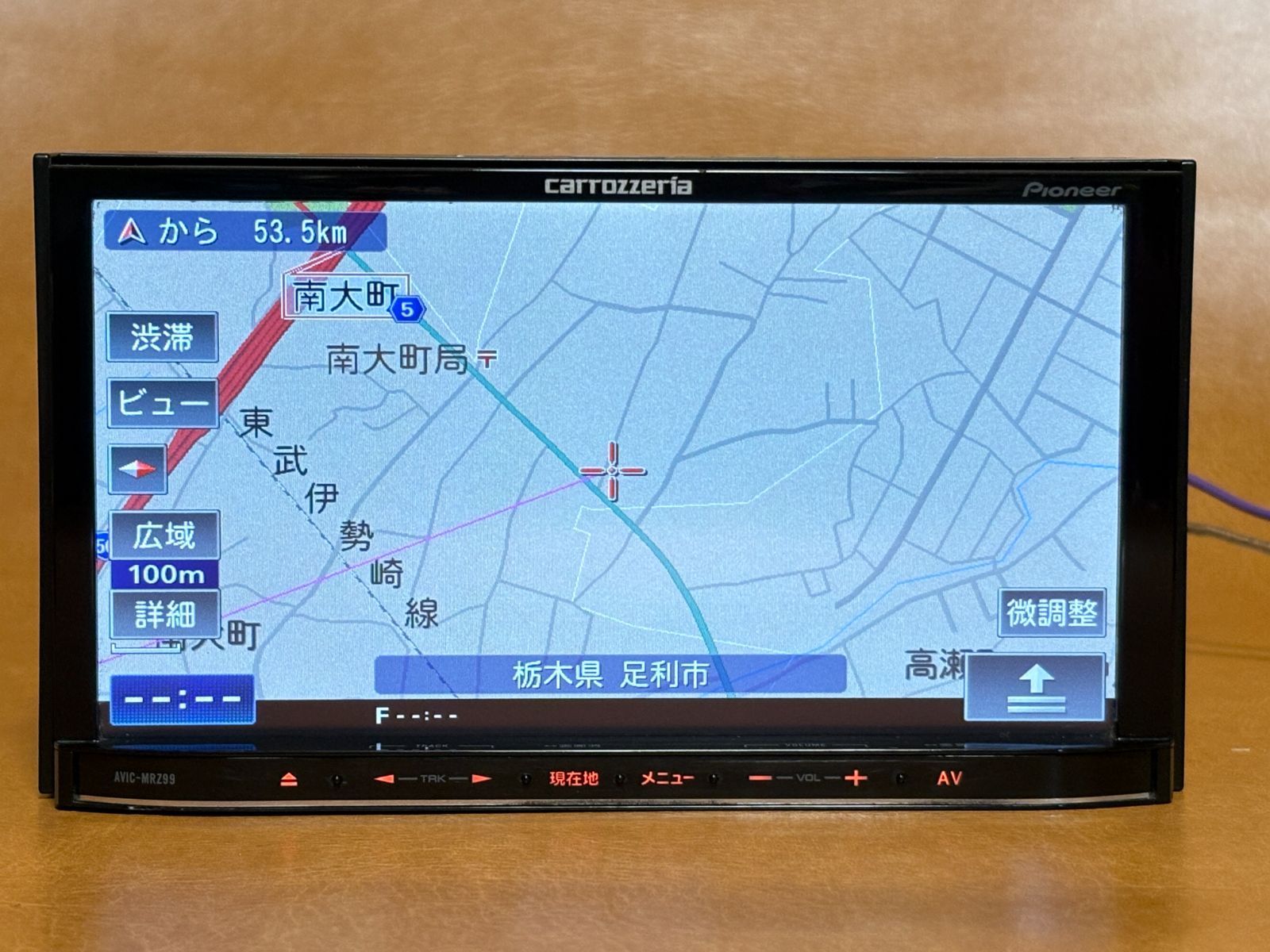 AVIC-MRZ99　カロッツェリア/Carrozzeria　2015年データ　メモリーナビ　フルセグ/Bluetooth　リフレッシュナビ　動作保証品