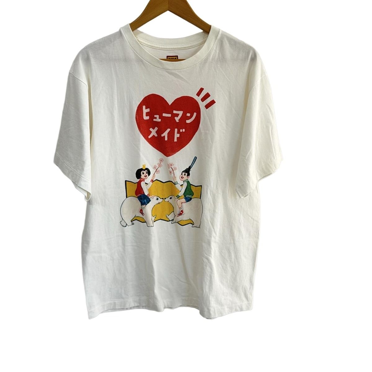 ヒューマンメイド ☆ バックプリント tシャツ L 【公式通販】
