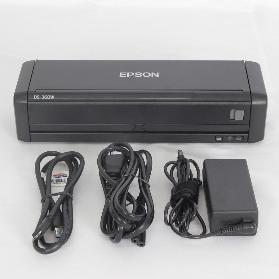 【美品】エプソン DS-360W A4コンパクト シートフィードスキャナー EPSON 本体