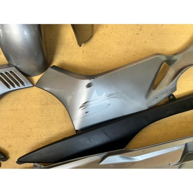 58795 スズキ SUZUKI スカイウェイブ 外装カウルセット アッパー サイド リア フェンダー シルバー BRIGHTFACE_UK