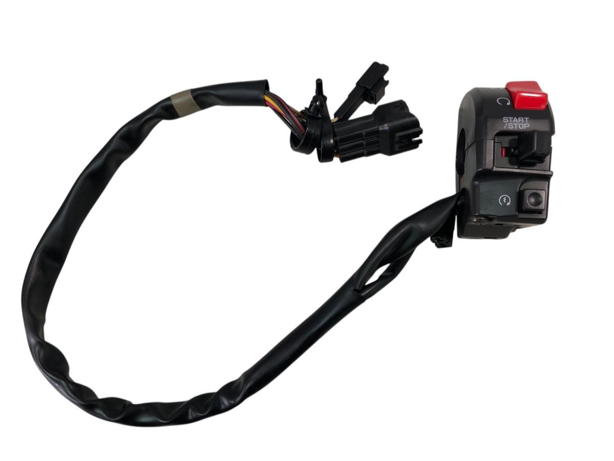 Ninja ZX-10R ZXT00C 03-04 C型 右 ハンドルスイッチ 作動OK 割れ欠け