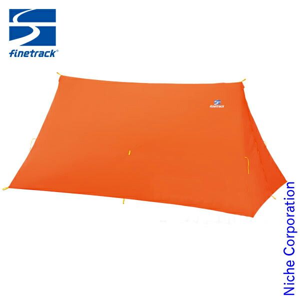 [Brand New] Fine Track Finetrack Zelt 2 Long (Orange) Mountaineering Tent Zert for 2 People FAG0123
