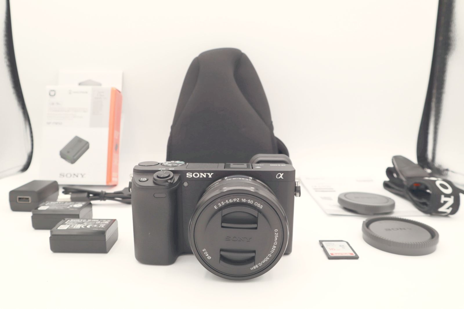 嬉しい ショット数5 289枚 上品 - 動作 済 SONY ソニー α6400 パワーズームレンズキット ILCE-6400L