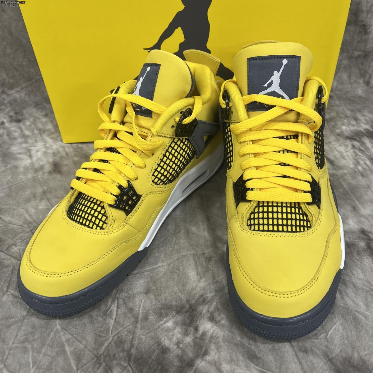 NIKE/ナイキ AIR JORDAN 4 RETRO TOUR YELLOW/エアジョーダン4 ツアー