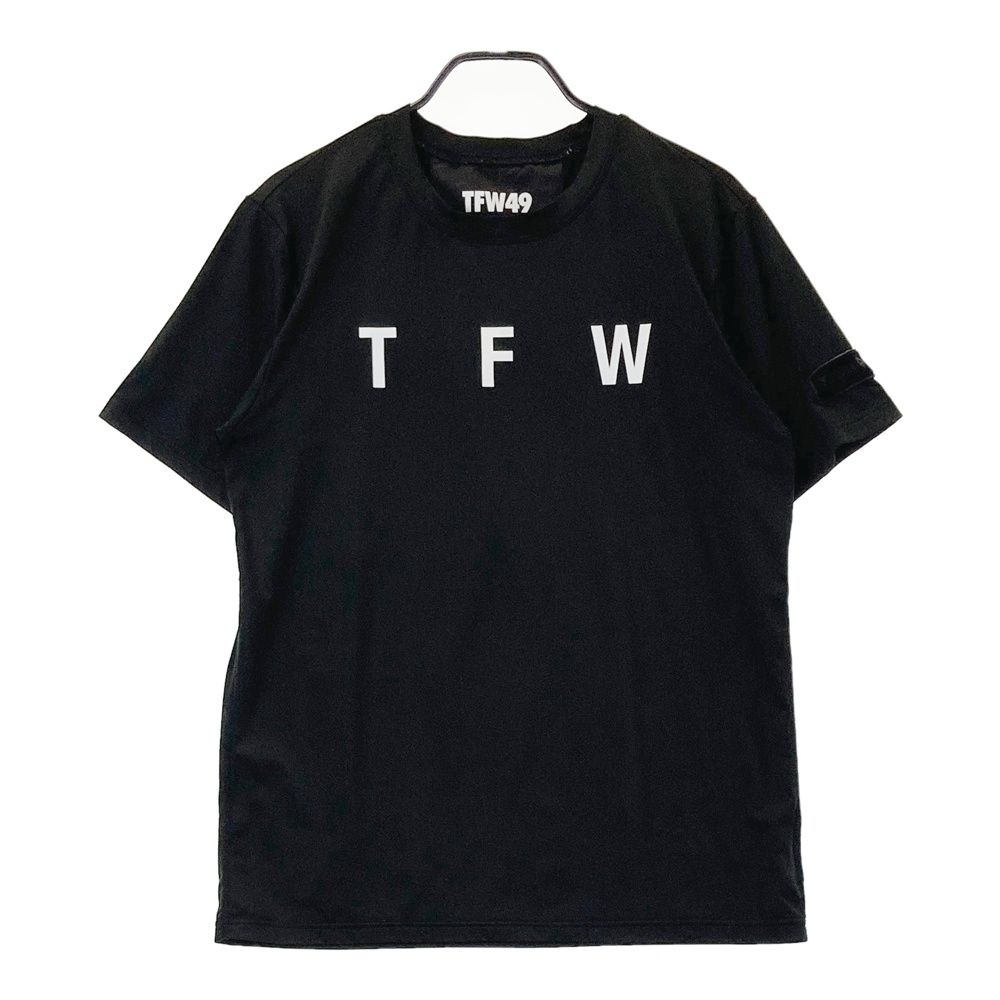 サイズ 4 TFW49 ティーエフダブリューフォーティーナイン 半袖Tシャツ ブラック系 240101460830 ゴルフウェア メンズ ストスト