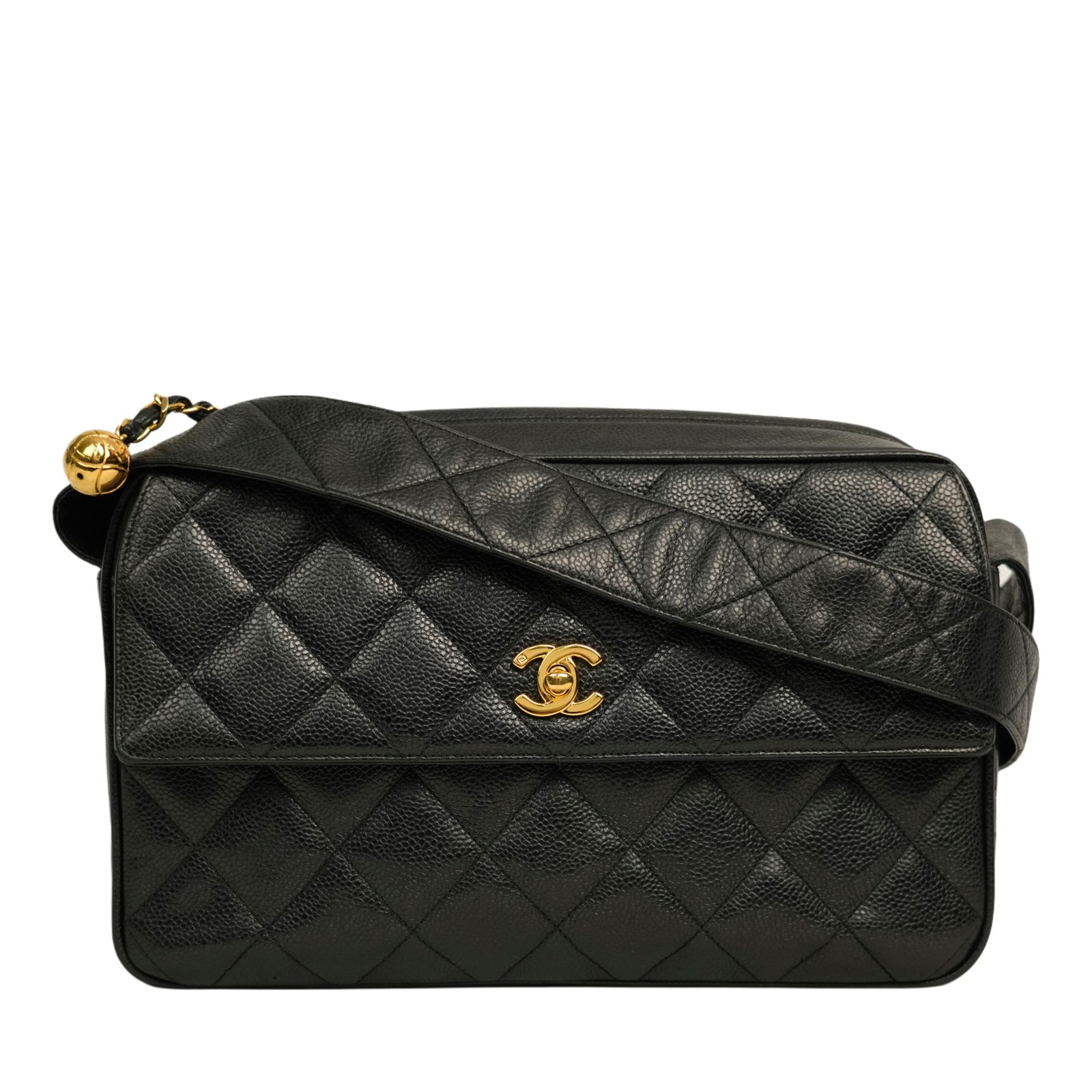 中古・VINTAGE】 CHANEL シャネル 1994-1996 マトラッセ キャビア 